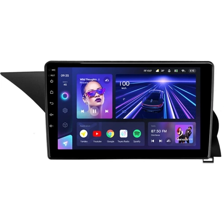 Штатное головное устройство Teyes CC3 4/32 9 дюймов RM-9-6495 для Mercedes GLK-klasse (X204) 2012-2015 на Android 10 (4G-SIM, DSP, QLed)