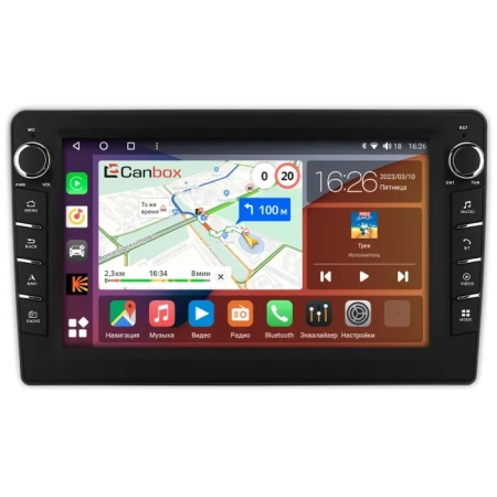 Штатная магнитола Toyota Mark 2 (X100), Chaser (X100), Cresta (X100) 1996-2001 Canbox H-Line 7833-9455 на Android 10 (4G-SIM, 4/64, DSP, IPS) С крутилками