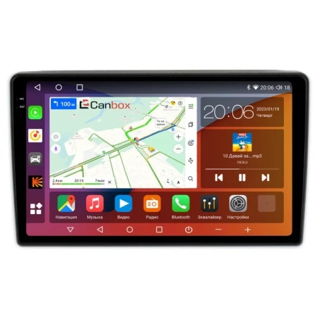 Ford Escape, Maverick 2 2000-2007 Canbox H-Line 2K 4184-9-1259 на Android 10 (4G-SIM, 6/128, DSP, QLed)