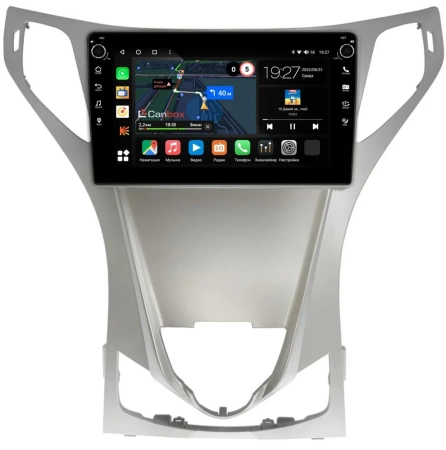 Hyundai Grandeur 5, Azera 2 2011-2016 Canbox M-Line 7801-9-2550 на Android 10 (4G-SIM, 2/32, DSP, IPS) С крутилками