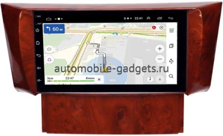 Toyota Celsior (F30) 2001-2006 (дерево) OEM 2/16 на Android 10 (GT7-RP-11-353-340)