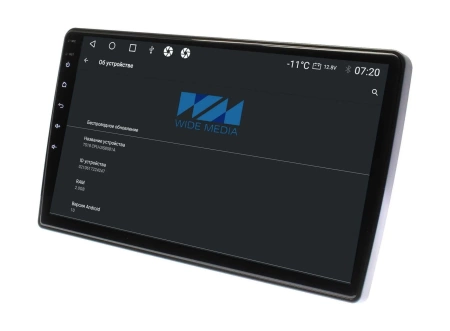 Штатная магнитола VW универсальная 10" Wide Media MT1206QT-2/32 Тип2 с новым разъемом