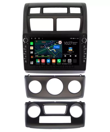 Kia Sportage 2 2008-2010 Canbox M-Line 7831-9049 на Android 10 (4G-SIM, 2/32, DSP, IPS) С крутилками