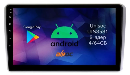 Airoc RM-3605 штатная магнитола для Audi A3 (8P) (2003-2013)  на Android 12 с 4GB, DSP, 4G