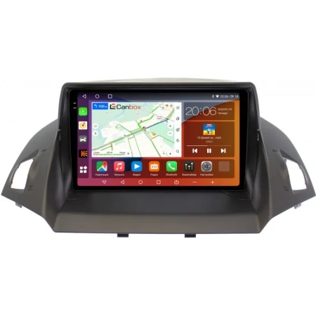 Ford Kuga 2 2012-2019 Canbox H-Line 2K 4186-9028 на Android 10 (4G-SIM, 8/256, DSP, QLed)