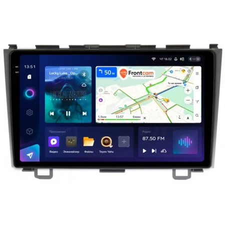 Штатное головное устройство Honda CR-V 3 2006-2012 Teyes CC3 2K 4/64 9.5 дюймов RM-9008 на Android 10 (4G-SIM, DSP, QLed)