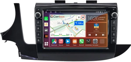 Opel Mokka 2016-2019 (глянцевая) Canbox H-Line 7823-9-0203 на Android 10 (4G-SIM, 4/64, DSP, IPS) С крутилками