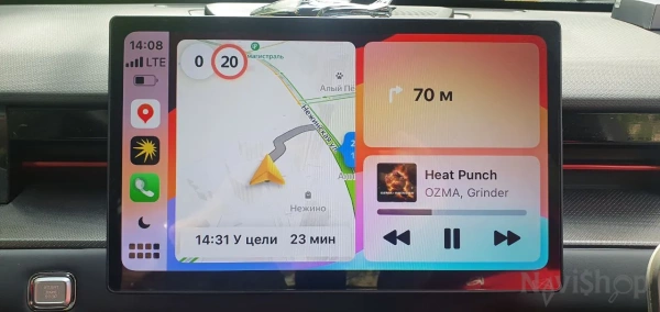 Активация навигации в Jetour Dashing 2022+, Яндекс Навигатор через CarbitLink, EasyConnection, CarPlay и Android Auto — NaviPilot Link