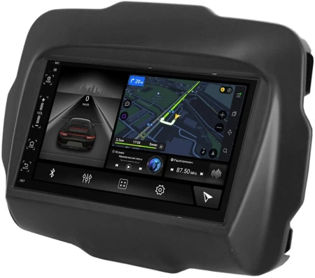 Магнитола в штатное место 2 din Jeep Renegade 2014-2024 Canbox M-Line 9863-RP-11-629-294 на Android 10 (4G-SIM, 2/32, DSP)