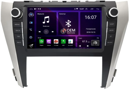 Штатная магнитола Toyota Camry XV55 2014-2018 Canbox GT9-1208 2/32 Android 10 (IPS, DSP, CarPlay)