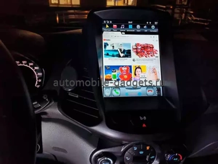 Carmedia ZF-1166-32-DSP ("Тесла-стиль") штатная магнитола для Ford EcoSport 2014-2017 на Android 9.0 c 4GB, DSP