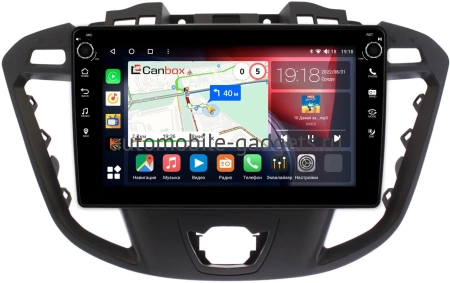 Ford Tourneo Custom, Transit Custom (2012-2023) (для любой компл.) Canbox M-Line 7801-9-Tour-Cust на Android 10 (4G-SIM, 2/32, DSP, IPS) С крутилками