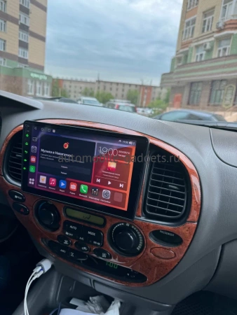 Штатная магнитола Toyota Sequoia 2000-2007 (100*200mm, матовая) Canbox L-Line 4167-9-1150 на Android 10 (4G-SIM, 3/32, TS18, DSP, QLed)