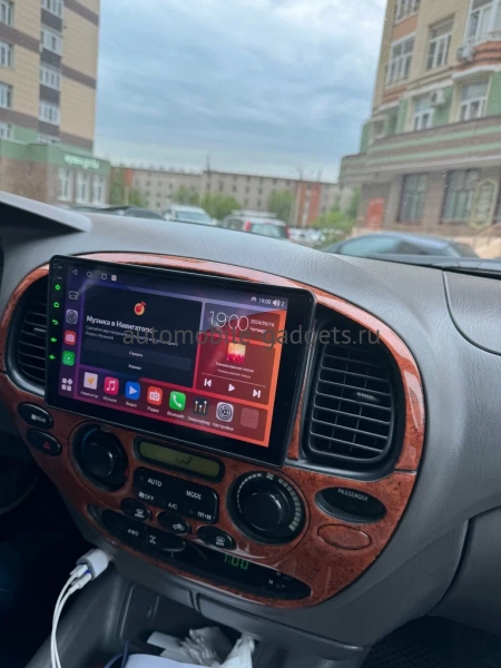 Штатная магнитола Toyota Sequoia 2000-2007 (100*200mm, матовая) Canbox M-Line 4544-9-1150 на Android 10 (4G-SIM, 2/32, DSP, QLed)