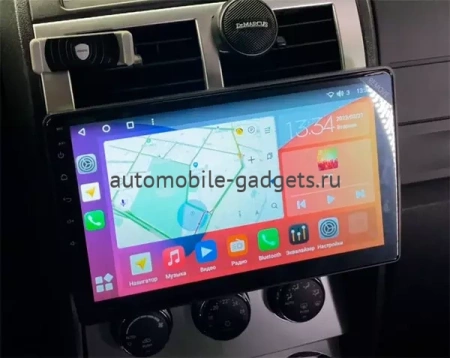 Dodge Avenger, Caliber, Grand Caravan, Challenger, Charger, Durango, Journey, Magnum, Nitro, RAM 4 (черная) Canbox L-Line 4168-10-1130 на Android 10 (4G-SIM, 3/32, TS18, DSP, QLed)