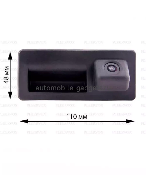 Pleervox PLV-CAM-AU01 Штатная камера заднего вида в ручку багажника для AUDI A3, A4, A5, Q3, Q5 до 2015 года Pleervox PLV-CAM-AU01 Штатная камера заднего вида в ручку багажника для AUDI A3, A4, A5, Q3, Q5 до 2015 года