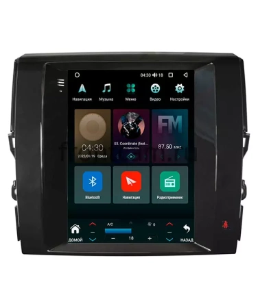 Toyota Mark X 2 2009-2019 Canbox M-Line (Tesla style) 9.7 дюймов 2/32 5620-1312-236 на Android 10 (4G-SIM, DSP, QLed)