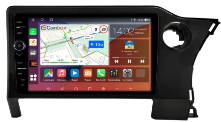 Штатная магнитола Toyota Noah 4 (R90) 2022-2024 Canbox H-Line 7852-10-566 на Android 10 (4G-SIM, 4/32, DSP, QLed)
