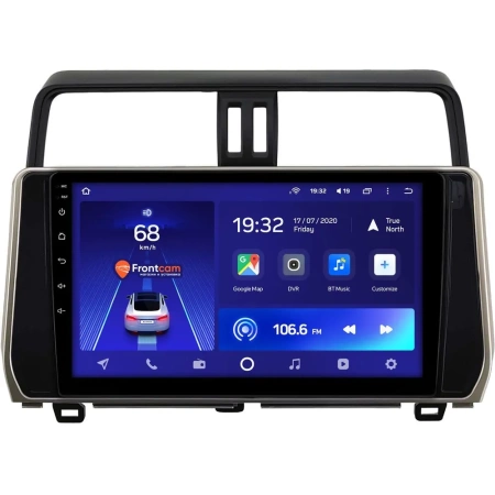 Штатное головное устройство Toyota Land Cruiser Prado 150 2017-2024 (бронзовая) Teyes CC2L PLUS 1/16 10 дюймов RM-10-0307 на Android 8.1 (DSP, IPS, AHD) (для авто без 4 камер)
