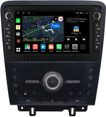 Штатная магнитола Ford Mustang 5 2009-2014 Canbox M-Line 7835-10-0035 на Android 10 (4G-SIM, 2/32, DSP, QLed) С крутилками