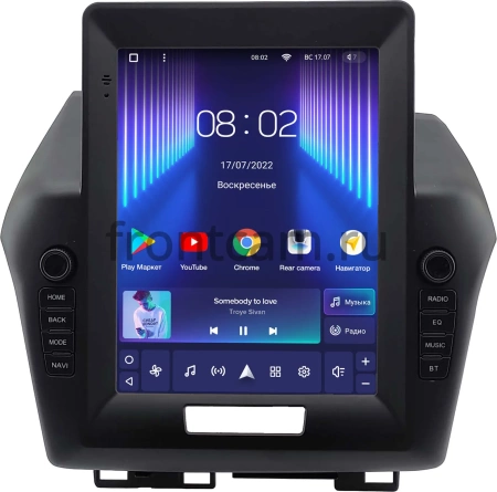 Штатное головное устройство Honda Jade 2015-2020 Teyes TPRO 2 DS (Tesla style) 9.7 дюймов 4/64 RM-1312-224 на Android 10 (4G-SIM, DSP, QLed)