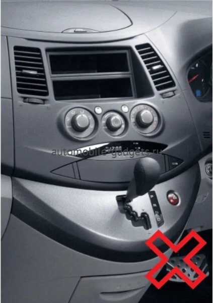 Штатная магнитола Mitsubishi Grandis 2003-2011 (тип 2) Canbox H-Line 7824-9-MI097N на Android 10 (4G-SIM, 6/128, DSP, IPS) С крутилками
