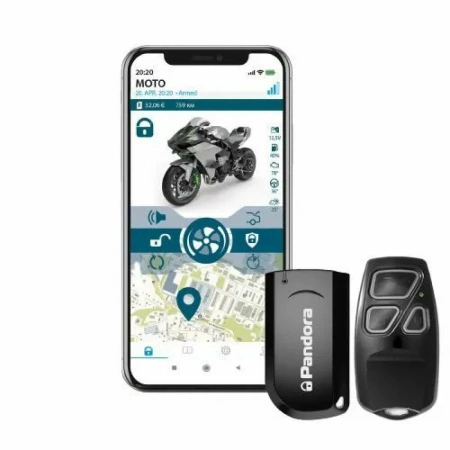 Мотосигнализация Pandora MOTO EVO / LTE(4G, 3G, 2G) / GPS+Глонасс / BT 5.0
