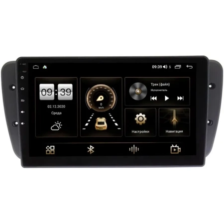 Штатная магнитола Canbox M-Line 5610-9308 для Seat Ibiza 4 2008-2015 на Android 10 (4G-SIM, 2/32, DSP, QLed, Tesla)