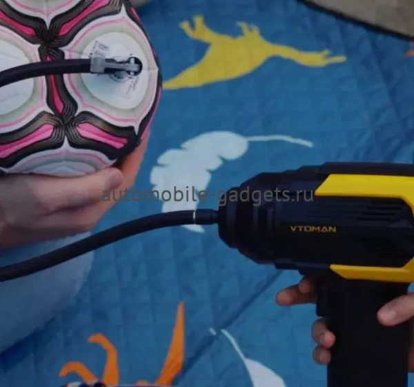Компрессор автомобильный VTOMAN ToolCore V150 (без батареи) Компрессор автомобильный VTOMAN ToolCore V150 (без батареи)