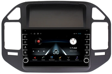 Mitsubishi Pajero 3, Montero 3 1999-2006 (черная) Canbox BGT9-266 2/32 на Android 10.1 (IPS, DSP, CarPlay)