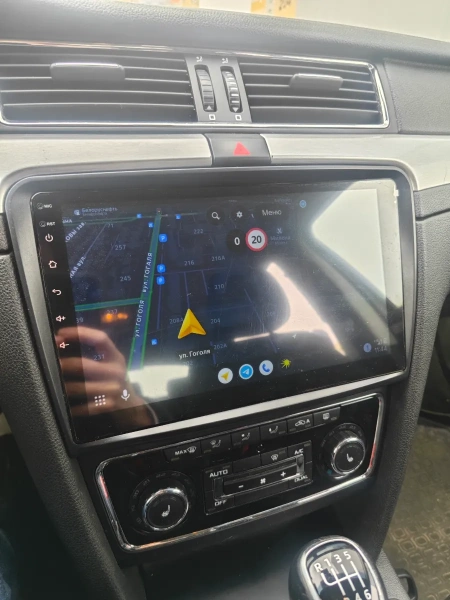 Штатная магнитола Skoda Superb 2 (B6) 2008-2015 Canbox EVO 2K 5817-1085 на Android 14 (4G-SIM, 4/64, DSP, QLed, AI, 360)