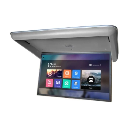 Потолочный Смарт ТВ 24" с электроприводом Ergo ER24AT (1920X1080, Android), серый