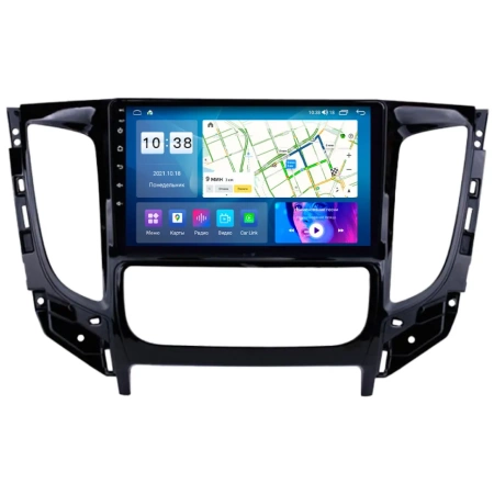 Магнитола для Mitsubishi Triton Auto Ac, Uv Black Parafar на Андроид 14.0 PF168LUX1THD