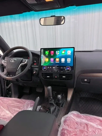 Carmedia ZF-3036-GE ("Тесла-стиль") штатная магнитола для Toyota LC Prado 120, Lexus GX 470 (2002-2009) на Android 13 c 8GB, DSP, 4G