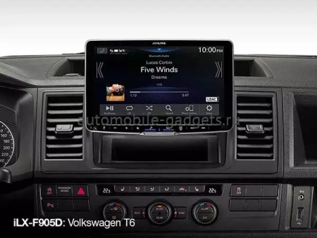 Магнитола 1 DIN Alpine iLX-F905D с Apple CarPlay и Android Auto