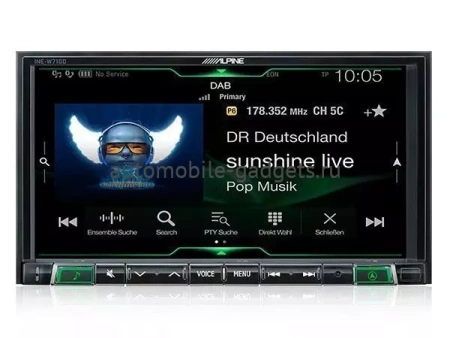 Цифровой медиа-ресивер Alpine iLX-702D