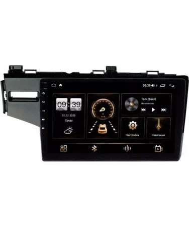 Honda Jazz 3 2014-2020 (левый руль) Canbox M-Line 4543-10-468 на Android 10 (4G-SIM, 2/32, DSP, QLed)