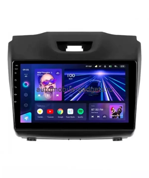 Штатное головное устройство Chevrolet TrailBlazer 2012-2016 (тип 2) Teyes CC3 4/32 9 дюймов RM-9-293 на Android 10 (4G-SIM, DSP, QLed)