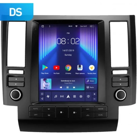 Штатное головное устройство Infiniti FX35 (S50), FX45 (S50) 2002-2006 Teyes TPRO 2 DS (Tesla style) 9.7 дюймов 4/64 RM-1312-8 на Android 10 (4G-SIM, DSP, QLed)