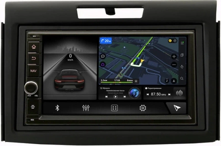 Honda CR-V 4 2011-2018 (черная) Canbox H-Line 5604-RP-HNCRC-251 на Android 10 (4G-SIM, 6/128, DSP, IPS) С крутилкой