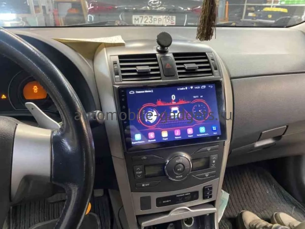 Магнитола для Toyota Corolla 2007-2012 Parafar на Андроид 12.0 PF974LUX1RGx