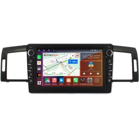 Штатная магнитола Canbox H-Line 7832-9-1249 для Infiniti M35, M45 2005-2010 на Android 10 (4G-SIM, 4/32, DSP, IPS) С крутилками