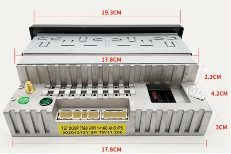 Chrysler 300M, Concorde 2, Intrepid 2, LHS 2, Neon 2, PT Cruiser, Sebring 2, Town Country 4, Voyager 4, Grand Voyager 4 2000-2008 OEM GT001-RP-11-014-298 на Android 10