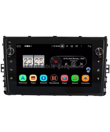 Штатная магнитола OEM BPX609-9299 для Volkswagen Passat B8, Tiguan 2, Teramont, Jetta 7, Arteon, Transporter T6, Caravelle T6, Multivan T6 2019-2025 на Android 10 (4/64, DSP, IPS, с крутилками)