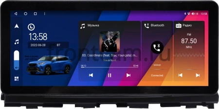 Штатная магнитола Honda Odyssey 5 2020-2024 12.3 дюйма Canbox GT1232-2633 на Android 10 (CarPlay, 2/32, DSP, QLed) Mercedes Style