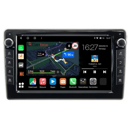 Штатная магнитола Canbox M-Line 7825-10-344 для Nissan X-Trail (T30) 2000-2007 на Android 10 (4G-SIM, 2/32, DSP, QLed) С крутилками
