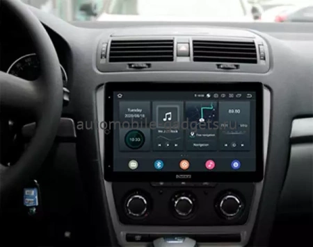 Carmedia OL-1920-2D-RL (вертикально-поворотный экран) магнитола для Skoda Octavia A5 (2004-2013) на Android 10 с 4Гб, DSP