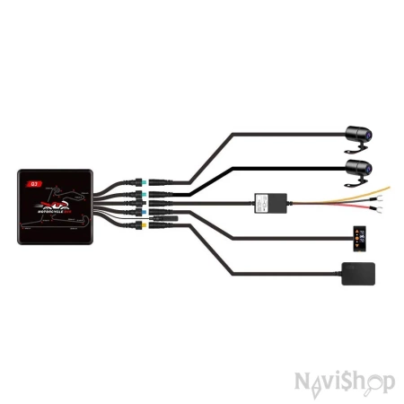 Мото видеорегистратор NP MotoCam Q3 Mini TPMS Мото видеорегистратор NP MotoCam Q3 Mini TPMS