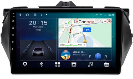 Штатная магнитола Suzuki Ciaz 2014-2019 Canbox L-Line 4167-9-1555 на Android 10 (4G-SIM, 3/32, TS18, DSP, QLed)