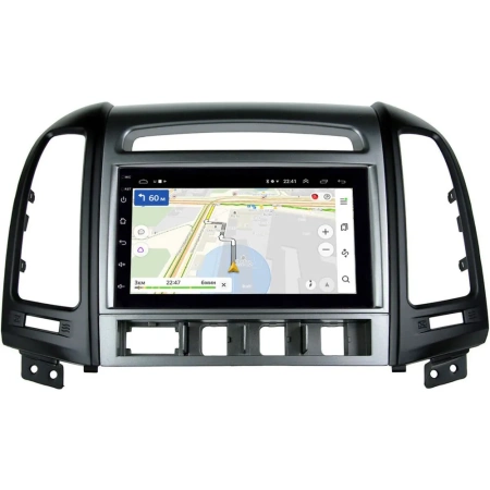 Магнитола в штатное место 2 din Hyundai Santa Fe II 2005-2012 (4 кнопки) Canbox 1.5/32 на Android 10 (RS7-RP-HDSFD-106) (IPS, DSP, CarPlay)